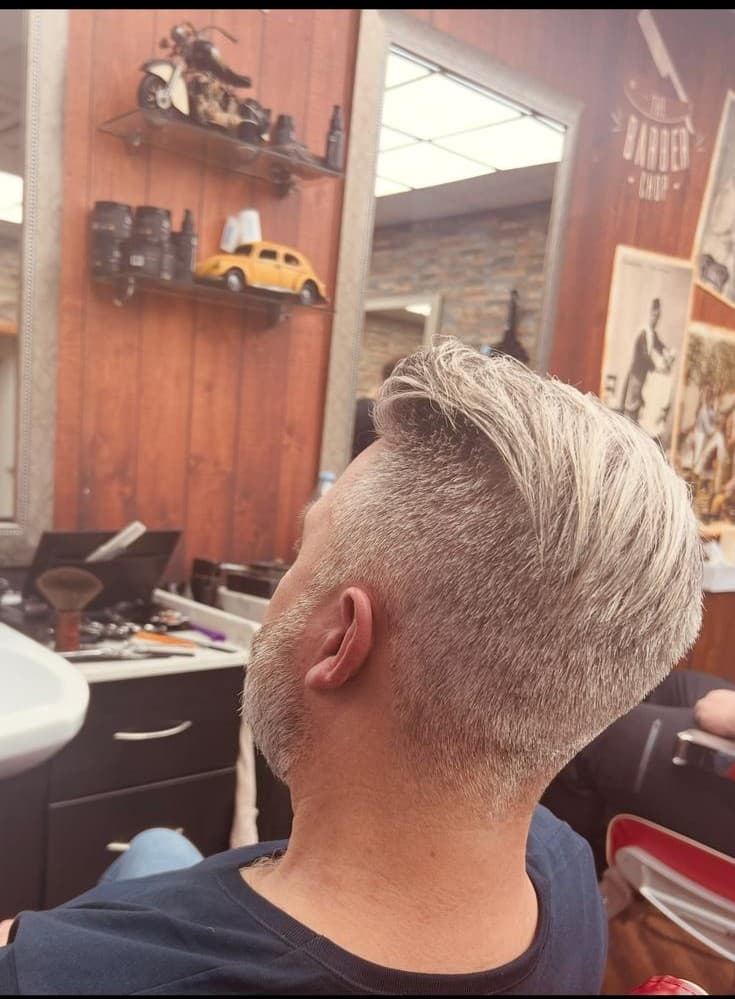 Classic Turkish haircut with fade